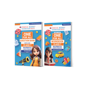imagOswaal One For All Question Bank + One For All Workbook NCERT & CBSE Class 7 Mathematics Set of 2 Books | Updated As Per NCF For Latest Exam buy online at crossword.in