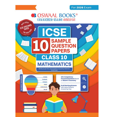 imagICSE 10 Sample Question Papers Class-10 Mathematics buy online at crossword.in