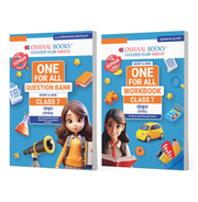 image //www.c...Oswaal One For All Question Bank + One For All Workbook NCERT & CBSE Class 7 Sanskrit Set Of 2 Books | Updated As Per NCF For Latest Exam buy online at crossword.in