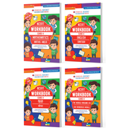 imagOswaal NCERT & CBSE Workbooks Class 4 Mathematics Maths mela , English Santoor , Hindi Veena & Environmental Studies The World Around Us Set of 4 Books For latest Exam buy online at crossword.in