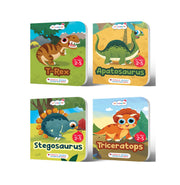 image //www.c...Oswaal Lil Legends 4-in-1 Dinosaur Padded Story Book Set for Kids Age 3+ | I Am a T-Rex, Triceratops, Stegosaurus & Apatosaurus | Fun Early Learning, Read-Aloud & Bedtime Board Books buy online at crossword.in