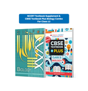 image //www.c...NCERT Textbook Supplement & CBSE Textbook Plus Biology For Class 12 | Competency Focused Questions | Concept Clarity, Mind Maps | Set Of 2 For 2026 Exam