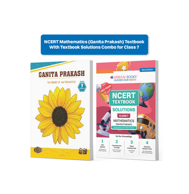 imagNCERT Mathematics Ganita Prakash Textbook Solutions for Class 7 | Set of 2 Books | Covered Concept, Mind Maps, Mock Papers Latest NCERT Pattern buy online at crossword.in