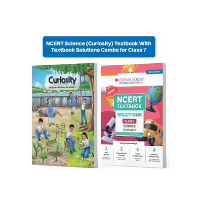 imagNCERT Science Curiosity Textbook Solutions for Class 7 | Set of 2 Books | Covered Concept, Mind Maps, Mock Papers Latest NCERT Pattern buy online at crossword.in