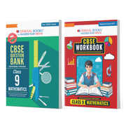 imagCBSE Question Bank + CBSE Workbook Class 9 Mathematics Set of 2 Books Updated As Per NCF For Latest Exam buy online at crossword.in