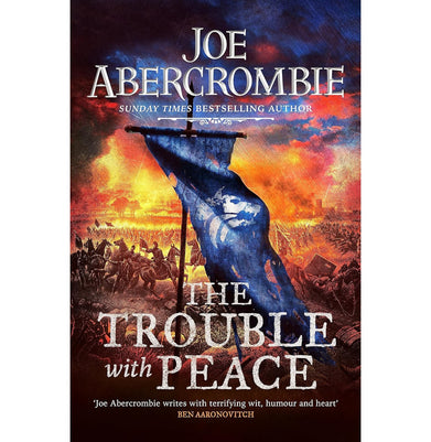 imagTHE TROUBLE WITH PEACE FICTION BOOKS, SCI-FI AND FANTASY, SCI-FI AND FANTASY FB, WBD2025 crossword.in