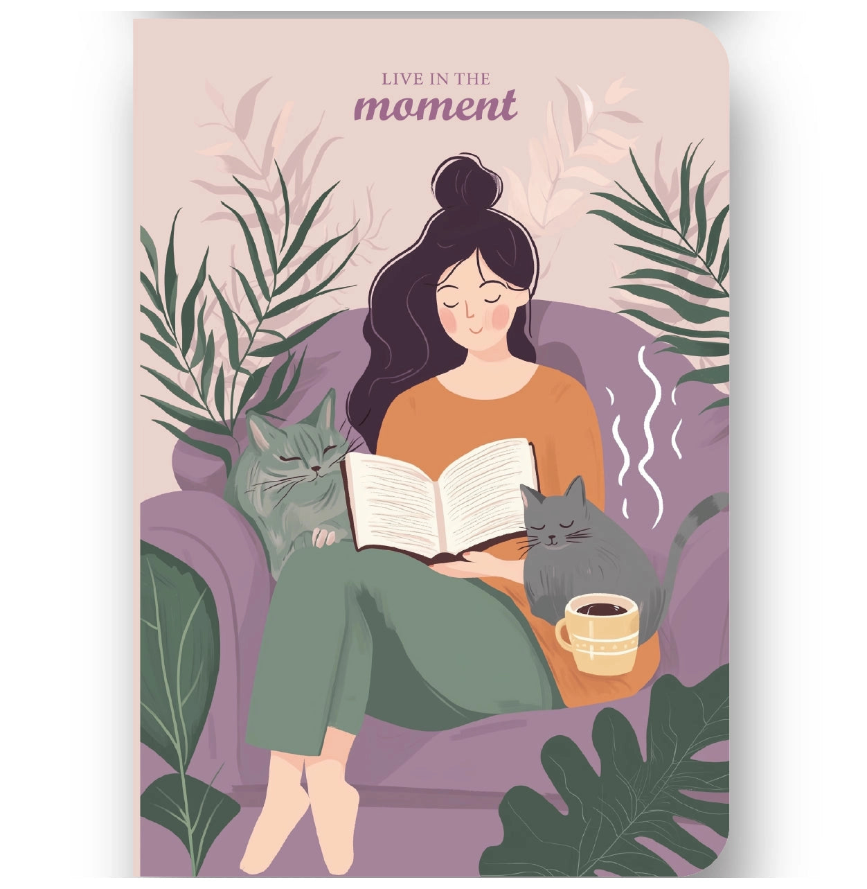 Loope A5 Live in the Moment Motivational Journal