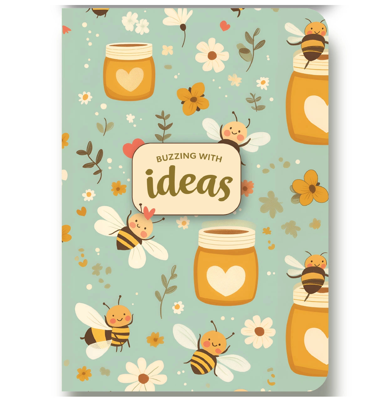 Loope Unruled Notebook A6 | Buzzing With Ideas