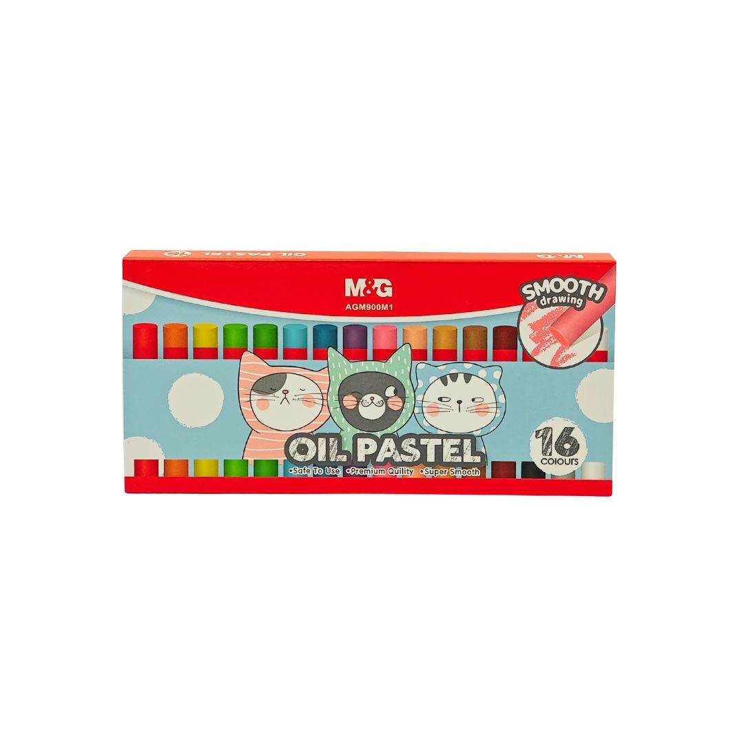 M&G Round Shape 16Colours Oil Paste