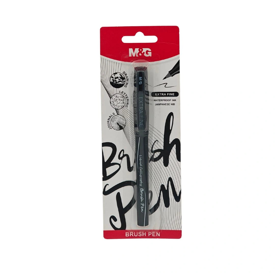 M&G Liquid Calligraphy Pen Extra Fine Nib Black-Arpm3171114100Z