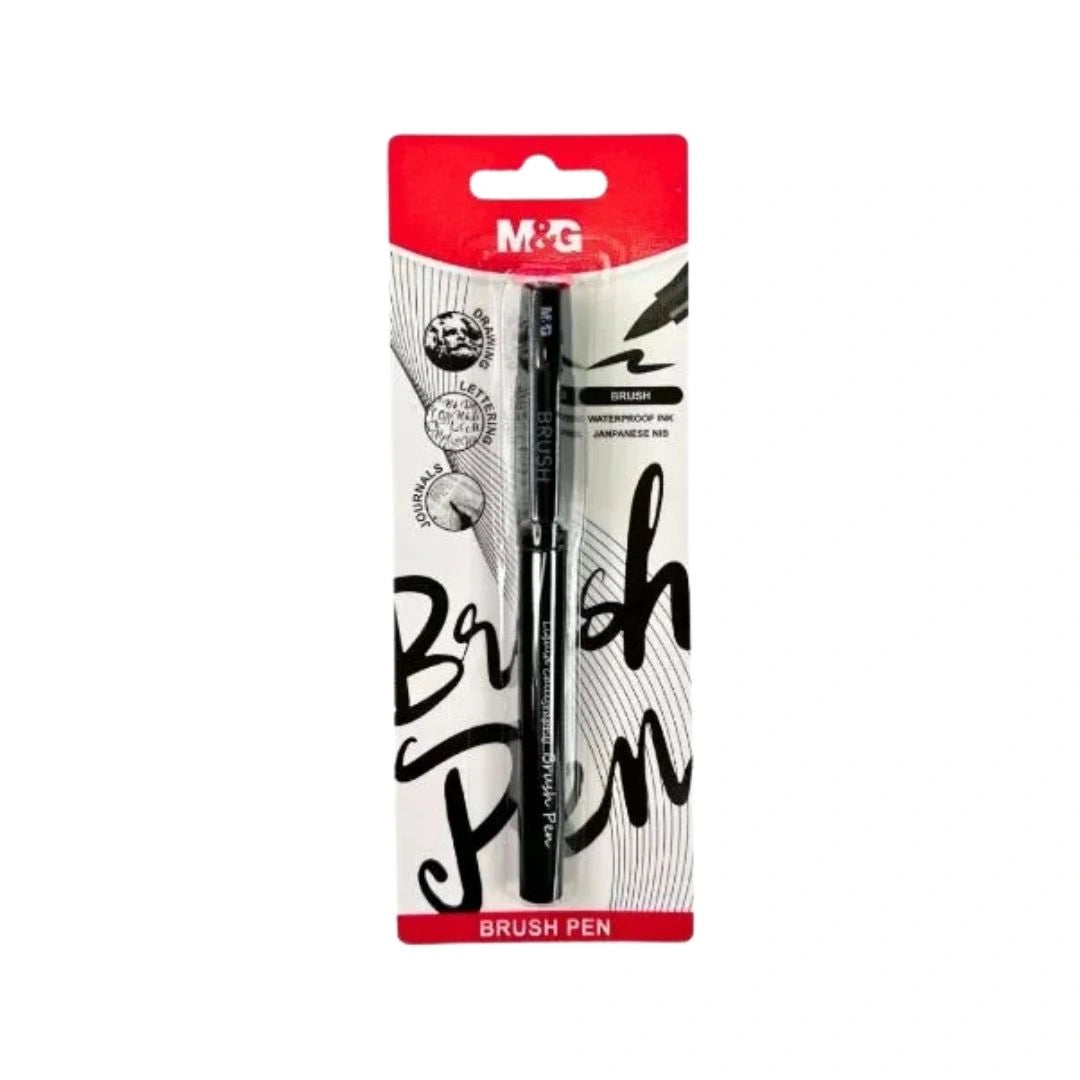 M&G Liquid Calligraphy Pen Brush Nib Black