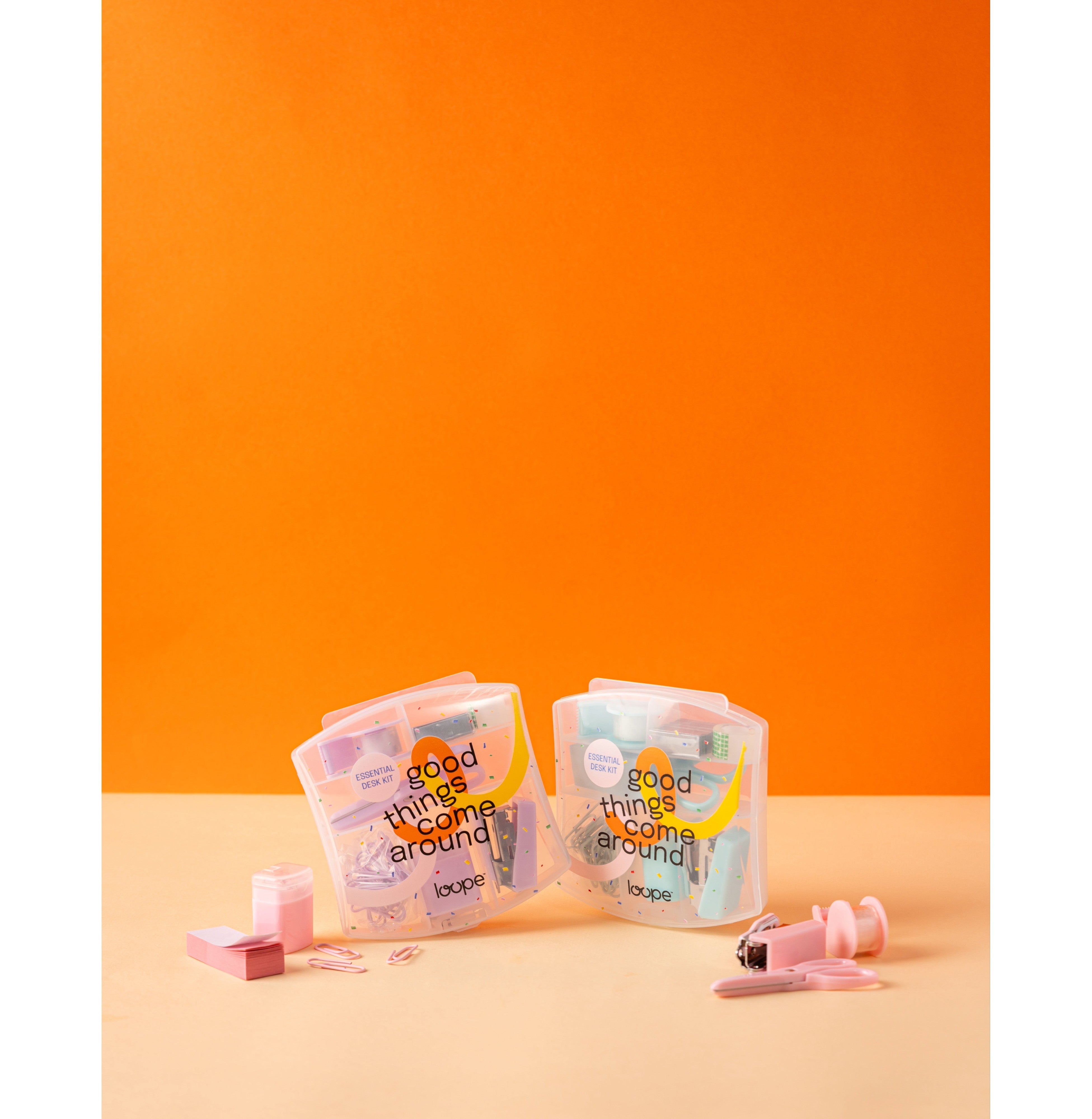 Loope Ofc Stationery Set - Pastel Blue