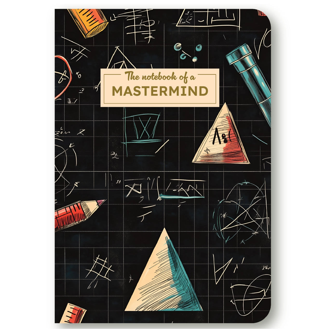 Loope The Mastermind A5 Ruled Foil Notebook