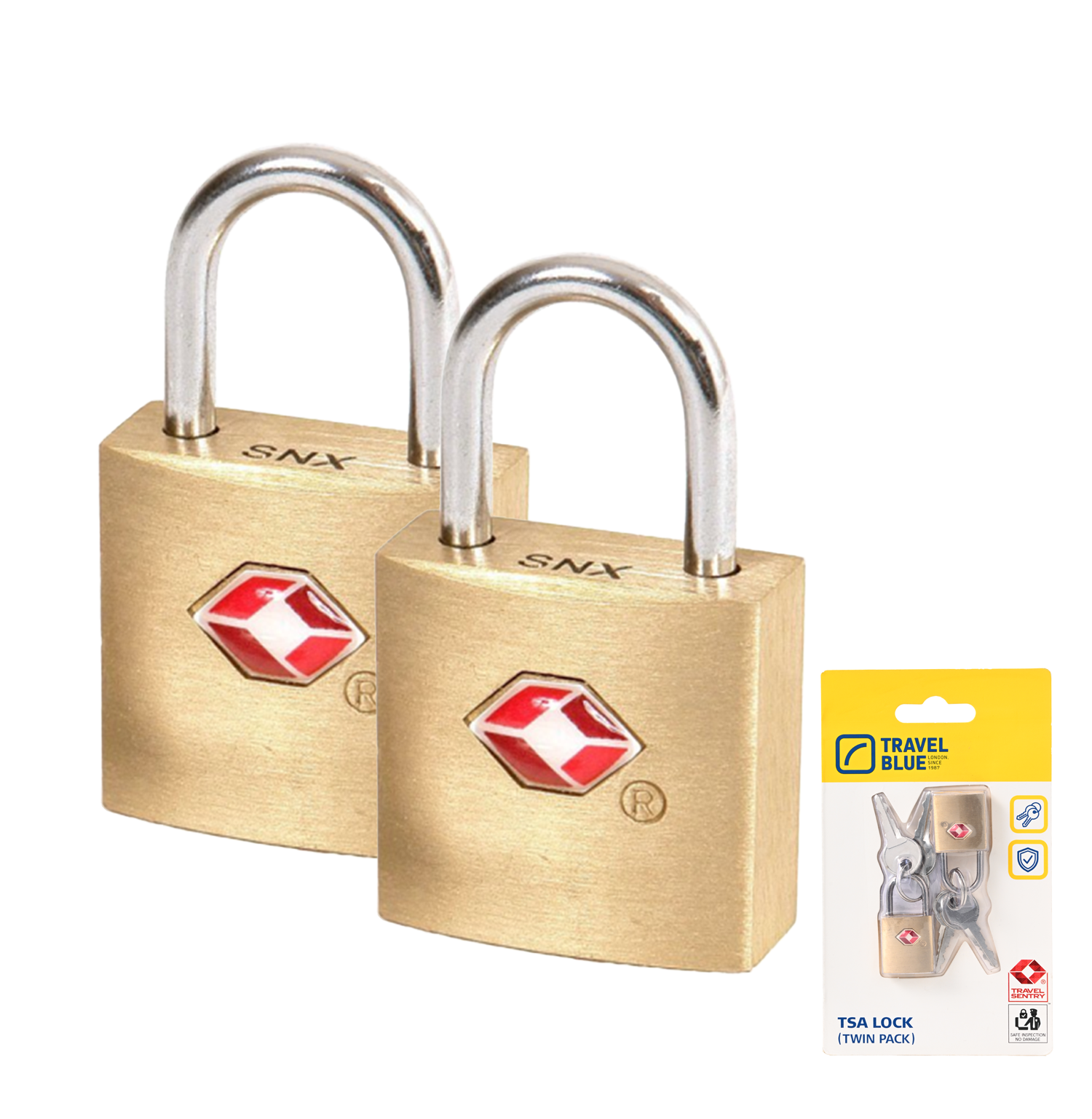 Tsa Locks  Gold