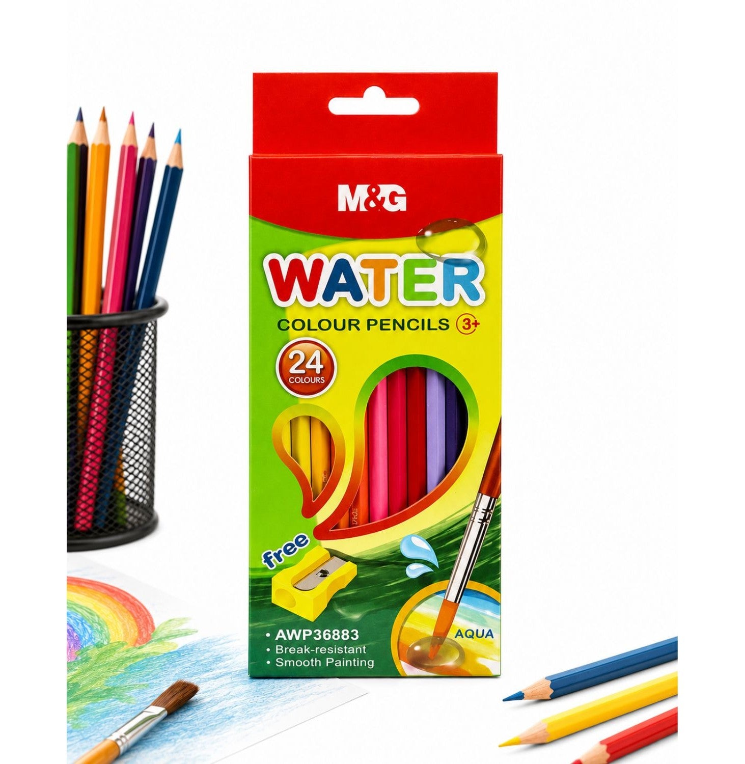 M&G 24 Watercolor Pencil