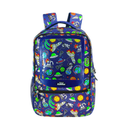 imagSmily Kiddos 17 inch backpack Space theme