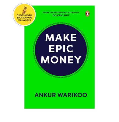 imagMake Epic Money: More than one lakh copies sold by Ankur Warikoo Hardcover Warikoo Ankur