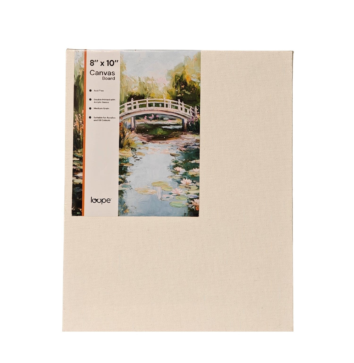 Loope Canvas Board | 8X10 Inches | For Painting & Art