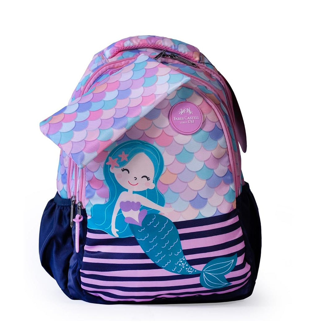 Faber Castell School Bag Pp1 Mermaid 3Yrs + Pink