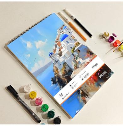 imagLoope  Sketch Pad A4  50 Sheets - Greece