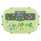 imag1Smily kiddos wildlife theme stainless steel lunch box green- Large