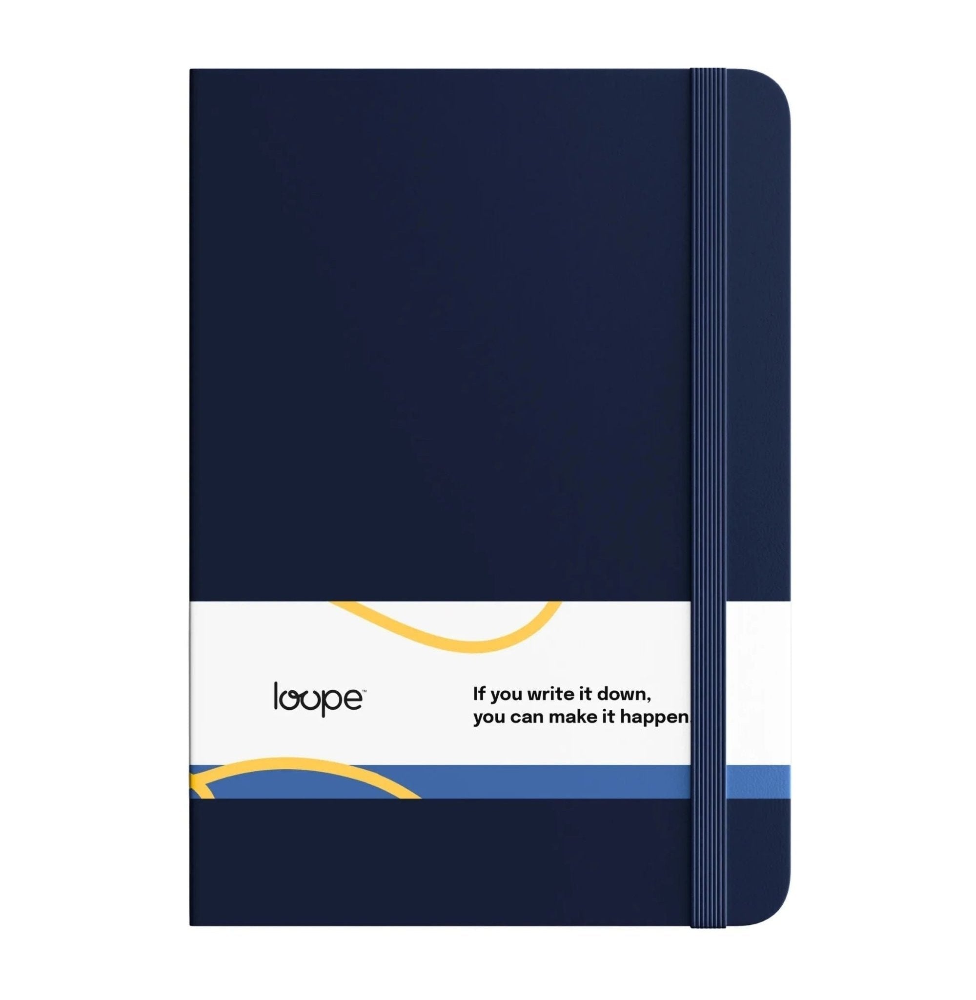 Loope Solid Notebook A6 | Blue | 192 Pages | 80 Gsm