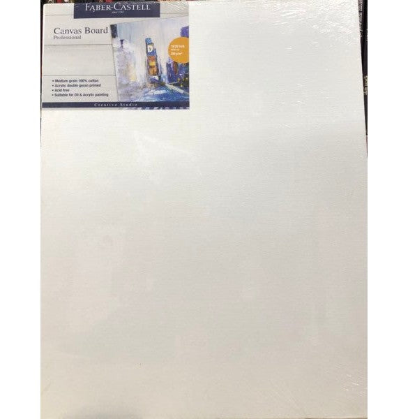 Faber Castell Premium 40X50 Cm Canvas Board For Oil And Acrylic Paints