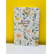 image //www.c...Bloom in your Won Time -A5-Ruled-Notebook