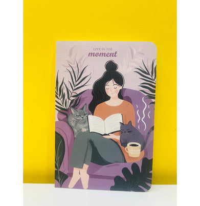 imagLive in the Moment-A5-Ruled-Notebook