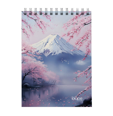 imagLoope  Sketch Pad A4  50 Sheets - Japan Theme