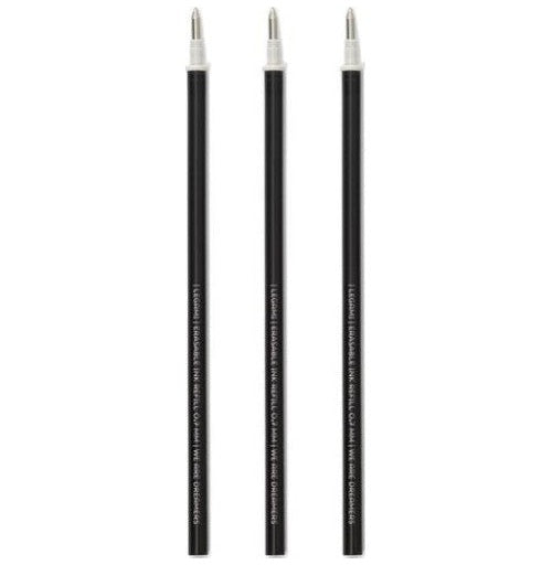 Kitty Cat Erasable Pen Refills Black Set Of 3