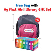 image //www.c...Oswaal Lil Legends Mini Library - Box Set | Volume 2 with Free School Bag | 12 Books Baby animals, Baby objects, Clothes, Things at home, Toys, Foods, Birds, Sea animals, Plants around us and more