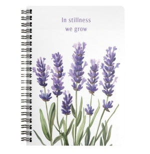 Loope Spiral Notebook A5 | Ruled | In Stillness We Grow | 160 Pages