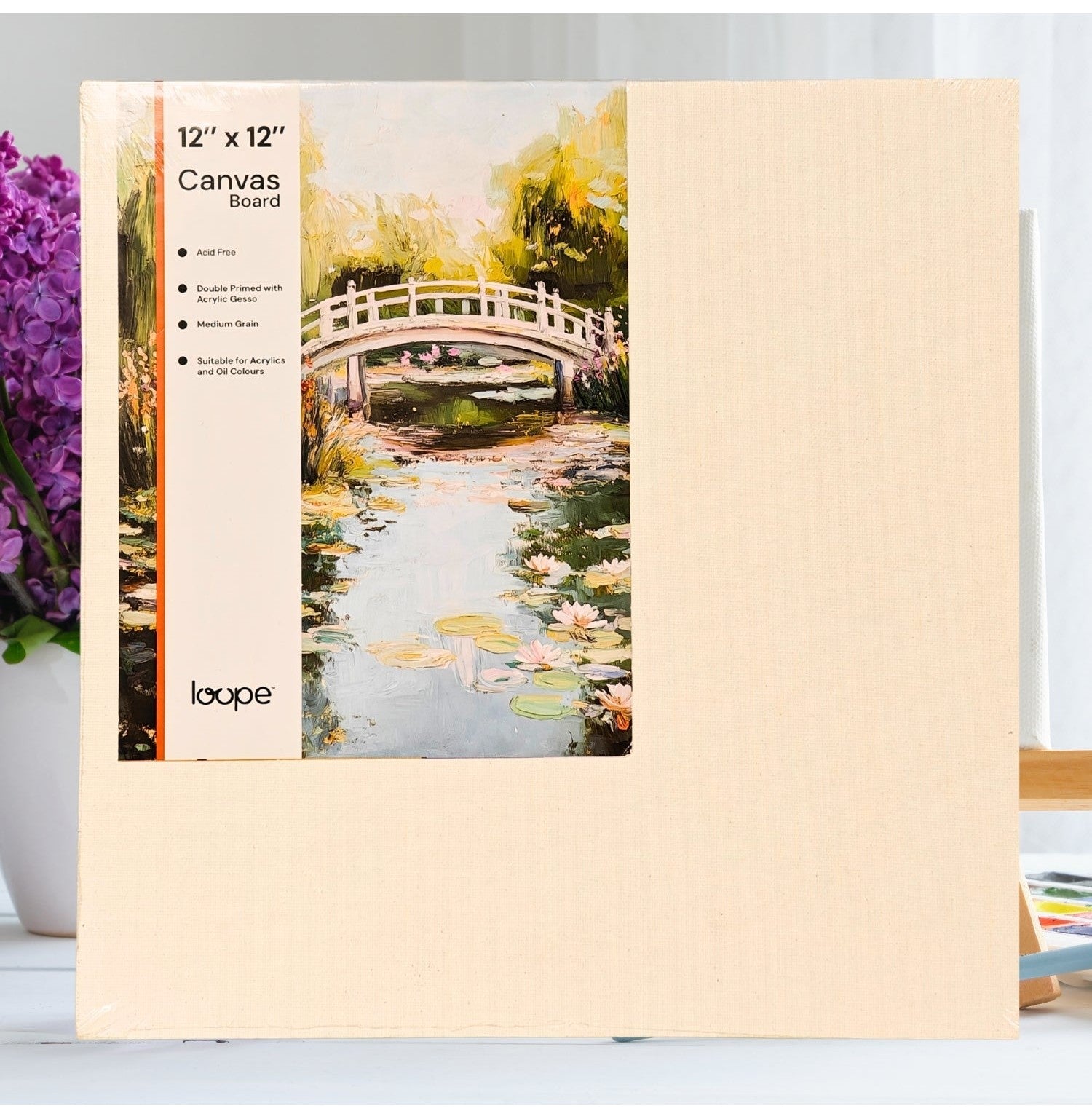 Loope Canvas Board 12X12 Inch