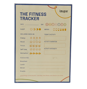 Loope Daily Fitness A5 | Planner | 75 Sheets
