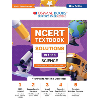 imagOswaal NCERT Textbook Solution - Class 8 Science | For Latest Exam