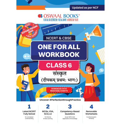 imagOSWAAL NCERT & CBSE ONE FOR ALL WORKBOOK Sanskrit Deepakam Class-6 buy online at crossword.in
