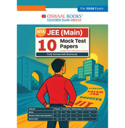 image //www.c...Oswaal NTA JEE Main 10 New Pattern Mock Test Papers Book | Fully Solved with Shortcuts | For 2026 Exam