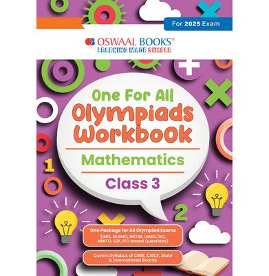 imagOne For All Olympiads Workbook Class 3 Mathematics For 2025 Exam - Paperback
