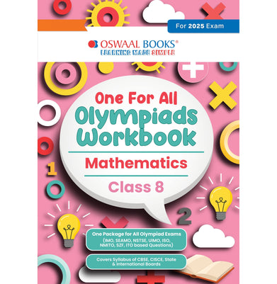 imagOne For All Olympiads Workbook Class 8 Mathematics For 2025 Exam - Paperback