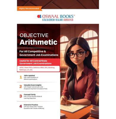imagOswaal Objective Arithmetic For All Competitive Exams