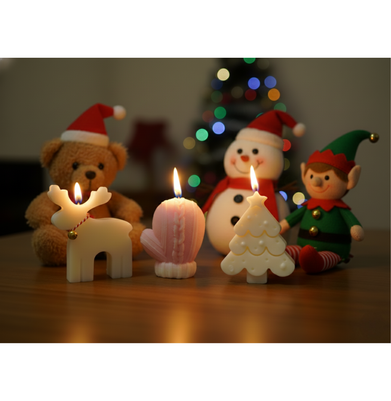 imagCandle Box Gift Set of 3 – Reindeer, Glove & Tree buy online at crossword.in