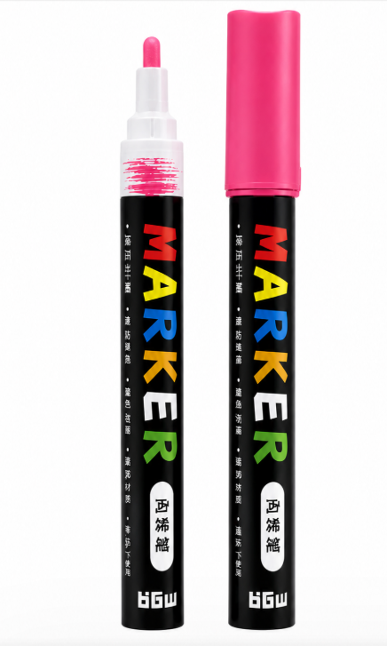 M&G Mocalo Acrylic Marker Pink Color