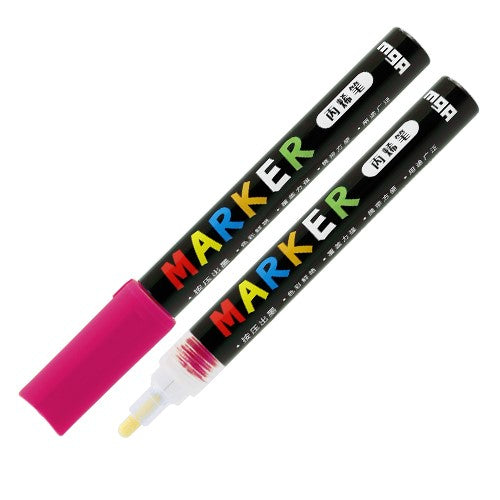M&G Mocalo Acrylic Marker Rose Red Color