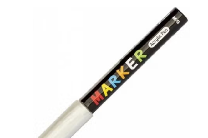 M&G Mocalo Acrylic Marker Silver Color