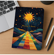 imagLoope Artistic Notebook | Stairway to Heaven | A5 Ruled | Designer Journal for Students & Professionals