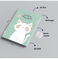 imag4Loope Cute Animal Notebook | Stay Pawsitive | A5 Ruled | Soft Bound Journal | Office, College, Gifting