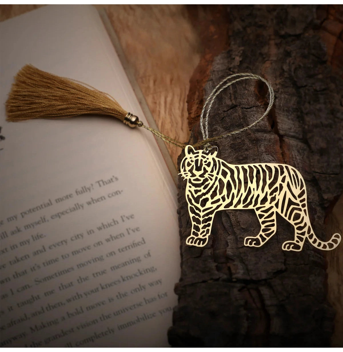 Anand Prakash Elegant Tiger Bookmark  Bm47