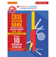 image //www.c...Oswaal CBSE Question Bank Chapterwise and Topicwise SOLVED PAPERS Class 10 IT For Exam 2026