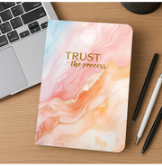 imagLoope Quote Notebook | Trust the Process | A5 Ruled | Personal Diary & Journal | Soft Cover